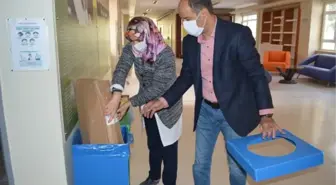 Elazığ'da 3 ton atık, geri dönüşümle ekonomiye kazandırıldı