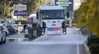 Mersin'de dezenfeksiyon çalışmaları 10 aydır sürüyor