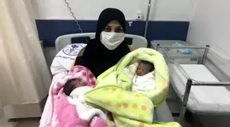 Yalova'da yılın ilk ikiz bebekleri dünyaya geldi