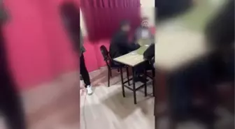 Yılbaşı gecesi gerçekleştirilen kumar baskını kamerada
