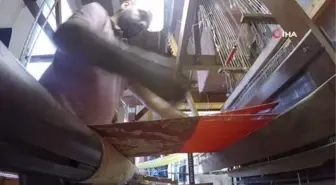 178 yıllık Osmanlı yadigarı fabrikada, Topkapı Sarayı'nın has oda halısı dokunuyor