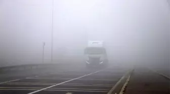 Bolu Dağı sisle kaplandı
