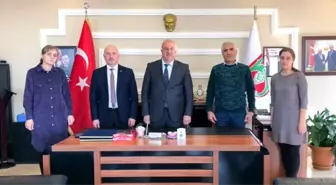 DATÜB heyetinden Sazlı'ya ziyaret