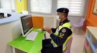 Kırkağaç İlçe Jandarma'dan çevrimiçi eğitim