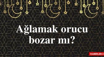 Ağlamak orucu bozar mı? Oruçluyken ağlamak orucu bozuyor mu? Diyanet'e göre fetvası ne?