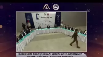 'Mehmet Akif İnan Ödülleri' töreni