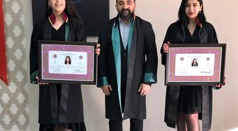 Stajyer avukatlar ruhsatnamelerini aldılar