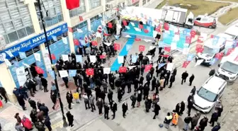 Vahap Küçük Hayır Çarşısı düzenlenen törenle açıldı