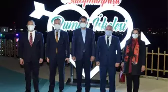 Son dakika haberi: Bakan Kurum, Rumeli İskelesi'ni gezdi