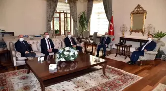 Son dakika: Özel Güvenlik Denetleme Başkanı Çelik'ten Vali Karadeniz'e ziyaret
