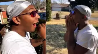 Yıllar sonra renkleri ilk kez gören ABD'li gencin sevinci sosyal medyada viral oldu