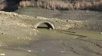 Sular çekilince gün yüzüne çıkan tarihi su kemeri tescillenecek