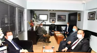 Vali Tavlı Menteşe Ziraat Odası'nı ziyaret etti