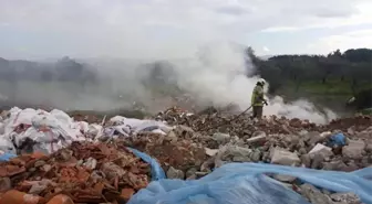 Son dakika haberi! Burhaniye Pelitköy'de çöplük yangını