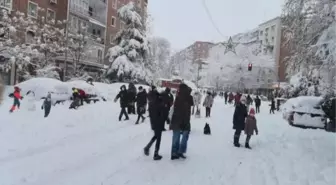 İspanya'da 'kar fırtınası' hayatı durdurdu