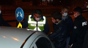Kovalamacayla yakalanan otomobildeki 3 kişiye 12 bin 950 lira ceza