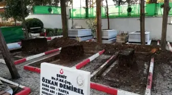 Son dakika haberleri... Şehit mezarları Marmara mermeri ile yenileniyor