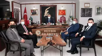 Başkan Bozkurt ' Diyanet-Sen'den ziyaret
