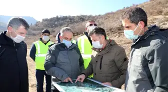 Başkan Yalçın'dan Zincidere Göleti Mesire Alanına inceleme