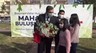 Batman Valisi Hulusi Şahin, vatandaşlarla bir araya geldi