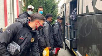 Eskişehirspor, devre arası kampı için Antalya'ya hareket etti