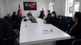 Kaymakam Hakan Alkan, basın mensupları ile bir araya geldi