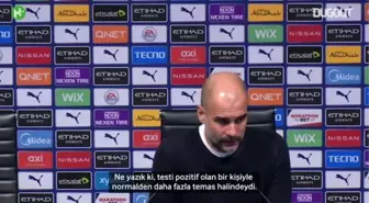 Guardiola, Agüero'nun Karantinaya Girdiğini Açıkladı