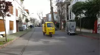 PTT'nin çevre dostu elektrikli araçları Adalar'da kullanılmaya başlandı