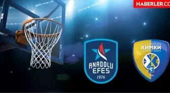 Anadolu Efes - Khimki Moskova maçı hangi kanalda, saat kaçta olacak?