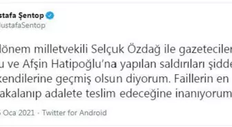 Son dakika gündem: TBMM Başkanı Şentop, Selçuk Özdağ'a saldırıyı kınadı
