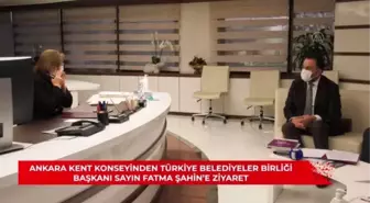 Ankara Kent Konseyinden Türkiye Belediyeler Birliğine ziyaret