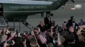Trump: 'Başkanınız olmak hayatımın en büyük onur ve şerefiydi'Trump'a Andrews Hava Üssünde coşkulu vedaTrump: 'Bu bir veda ama yeniden...