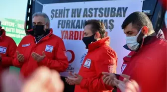 Son dakika haber | Cinderes'te selden etkilenenler için Tuzla'dan yardım tırı gönderildi