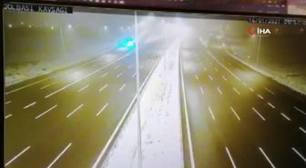 Hırsızlar Türkiye'nin en akıllı yolundaki kabloları çalmaya çalışırken sisteme yakalandı