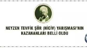 Neyzen Tevfik Şiir Yarışması'nın kazananları belli oldu