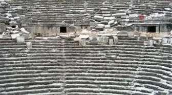 Sagalassos Antik Kenti beyaza büründü