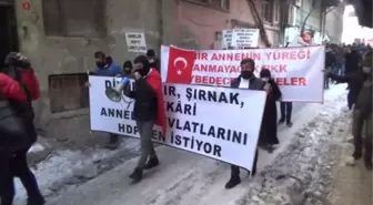 Son dakika haber | HDP il binası önündeki 'Evlat Nöbeti' ikinci haftasında