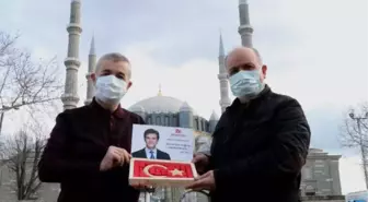 Prof. Dr. Mehmet Öz'e, Edirne'den 'Türk bayraklı' şifa kaynağı