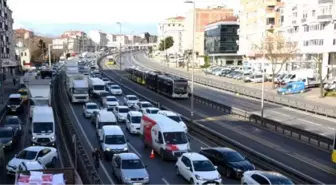 Kısıtlamaya rağmen D-100'de şaşırtan trafik