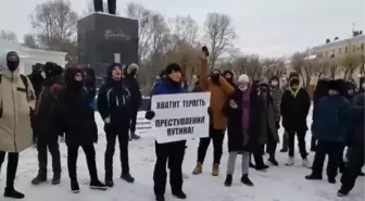 Rusya'da Navalni protestoları başladı