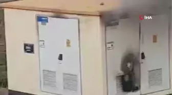 Trafoda çıkan yangın korkuttu