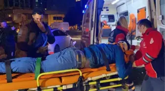 Ataşehir'de otomobil trafik lambalarına çarptı: 1 yaralı