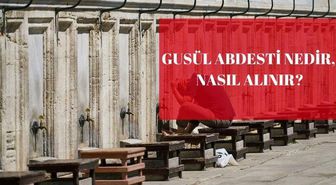 Gusül abdesti nedir, nasıl alınır? Gusül abdesti alınışı! Gusül abdestinde küpe takılır mı?