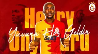 Galatasaray Kulübü, Nijeryalı futbolcu Henry Onyekuru'yu sezon sonuna kadar kiralık olarak kadrosuna kattı.