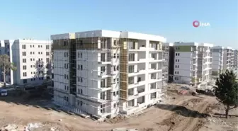 Son dakika: Mersin'de hayal gerçek oldu: 416 konutun kaba inşaatı 6 ayda tamamlandı