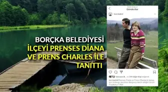 Borçka Belediyesi, ilçeyi Prenses Diana ve Prens Charles ile tanıttı