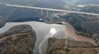 (Havadan fotoğrafla) İstanbul barajlarındaki doluluk oranı yüzde 33.37'ye ulaştı