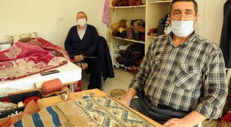 İki kardeş, 52 yıldır eski halılara hayat veriyor