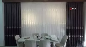 Kızıltepe'de üretilen perdeler Türkiye'ye satılıyor