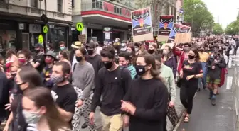 MELBOURNE - 'Avustralya Günü'ne karşı çıkan Aborjinler, protesto gösterileri düzenledi